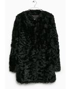 Mango Fur Coat - Lyst