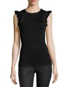Torn By Ronny Kobo Pala Pique Knit Top - Lyst