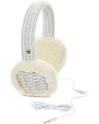 Ugg Cable Knit Wool Ear Muffs - Lyst