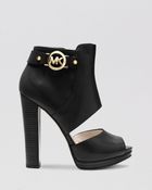 MICHAEL Michael Kors Open Toe Platform Sandals - Wyatt High Heel - Lyst