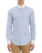 Band of Outsiders Pinstripe Dress Shirt - Lyst