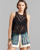 Free People Top Ethereal Daze Ginger - Lyst