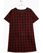 Mango Check Shift Dress - Lyst