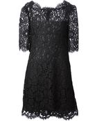 Dolce & Gabbana Lace Dress - Lyst