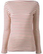 Erika Cavallini Semi Couture Striped Top - Lyst
