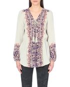 Free People Printed Gauze Tunic - Lyst