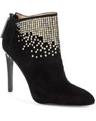 French Connection Monroe Studded Booties - Lyst
