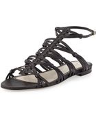 Jason Wu Strappy Flat Sandal - Lyst