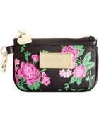 Betsey Johnson Zip Coin Purse - Lyst