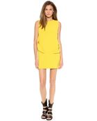 Robert Rodriguez Envelope Fold Dress - Lyst