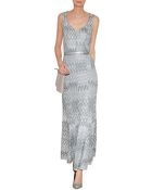 Missoni Metallic Knit Gown - Lyst