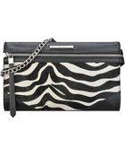 Nine West Roebling Leather Clutch - Lyst