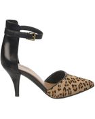 Franco Sarto Diamana Leopard Printed Pumps - Lyst