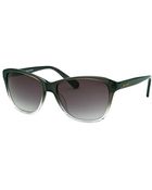 Balmain Women'S Dark Grey Wayfarer Sunglasses - Lyst