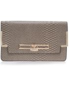 Carvela Kurt Geiger Blossom Lock Clutch Bag - Lyst