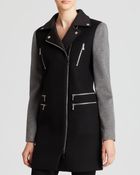 Dawn Levy Dl2 By Coat - Alix Zip Front Color-Block - Lyst