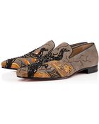 Christian Louboutin Diabolo Mens Flat - Lyst