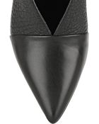 Alexander Wang Tali Textured-Leather Slingback Pumps - Lyst