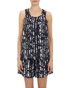 Alexander Wang Twist Pleat Tank Top - Lyst