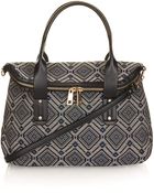 Topshop Tapestry Flap Over Holdall Bag - Lyst