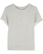 R13 Cotton-Jersey Sweatshirt - Lyst