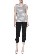 Haute Hippie Camo Lace Muscle Tank Top - Lyst