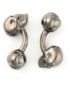 Alexander McQueen Skull Cufflinks - Lyst