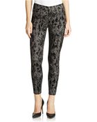 Free People Snake Print Skinny Jeans - Lyst