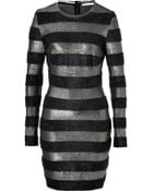 Matthew Williamson Striped Knit Dress - Lyst