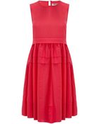 Charles Anastase Pink Frilled Waist Roko Dress - Lyst