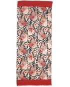 Tory Burch Bird Of Paradise Scarf - Lyst