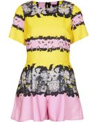 Topshop Hawaii Playsuit - Lyst
