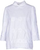 Stefanel Blouse - Lyst