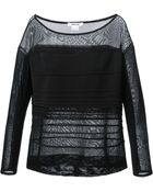 Helmut Lang Linear Sweater - Lyst