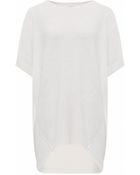 Duffy Cashmere Contrast Tunic - Lyst