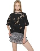 Etoile Isabel Marant Embroidered Flower Crochet Top - Lyst