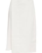 3.1 Phillip Lim Asymmetric Bonded Satin Skirt - Lyst