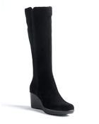 La Canadienne Gaby Tall Suede Wedge Boots - Lyst