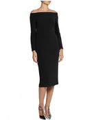 Burberry Prorsum Cutout Crepe Dress - Lyst