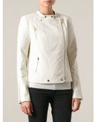 J Brand 'Crista' Leather Jacket - Lyst