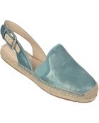 Franco Sarto Willa Metallic Slingback Flats - Lyst