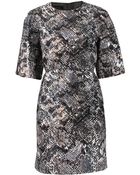 Giambattista Valli Reptile Print Dress - Lyst