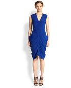 Zero + Maria Cornejo Silk Charmeuse Dress - Lyst