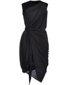 Lanvin Short Dress - Lyst