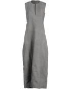 Dondup Long Dress - Lyst