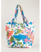 Marc By Marc Jacobs Medium 'Pretty Nylon Paint Blob' Tote - Lyst