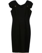 Versace Kneelength Dress - Lyst
