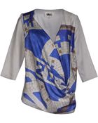 Mm6 By Maison Martin Margiela Blouse - Lyst