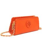 Tory Burch Marion Clutch - Lyst