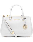 Michael Kors Sutton Small Saffiano Leather Satchel - Lyst